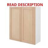 30 in. Wall Kitchen Cabinet: Unfinished