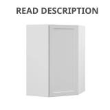 Melvern Designer Assembly 24x36 White Cabinet