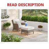 Holly Cove Wicker 2-Piece Outdoor Seating Set