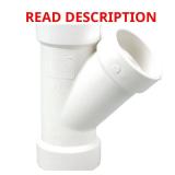 3 in. PVC DWV 45-Degree All Hub Wye