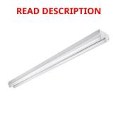 4 ft 2-Light LED Ceiling Strip Light