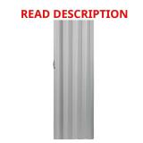 Via 48x80 White Mist Vinyl Door