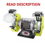 RYOBI 2.1 Amp 6" Grinder **HAS NON WORKING DISPLA