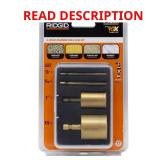 Diamond Hole Saw Kit, Wet/Dry, Ceramic to Tile