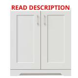 Hawthorne 30 in. Vanity Cabinet Linen White