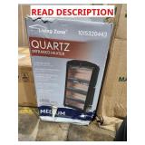 Quartz infrared heater