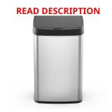 NINESTARS Motion Sensor Trash Can - 32 Gallon
