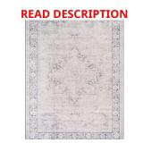 Calista Medallion Machine Washable Rug