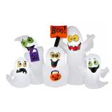 6.5 ft. LED AirBlown  Ghost Scene