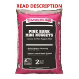Timberline 2-cu ft Pine Bark Mulch Nuggets