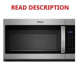 Over-the-Range Microwave, FG-Resistant SS