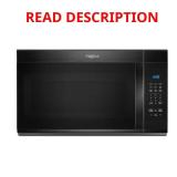 30" Over-the-Range Microwave   Black