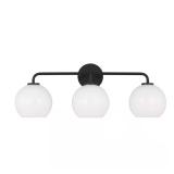 Orley 26.5" 3-Light Vanity Light, Has a Broken Bu