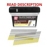 Grip-Rite 3x0.120 in. 21  Plastic Nails 1K