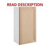 18 in. Wall Kitchen Cabinet, Unf.