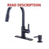 Glacier Bay Paulina Matte Black Faucet
