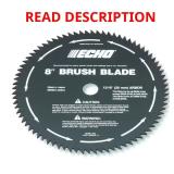 8 in. 20 mm 80-Tooth Brush Blade