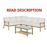 West Haven 5-Piece Wicker Outdoor Sectional Set w
