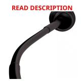 Zenna Home 50-72 in Aluminum Shower Rod