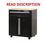 RTA 24-Gauge Steel Cabinet, 1-Drawer, 2-Door