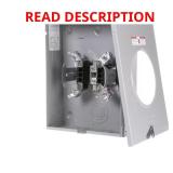 200A 4-Jaw Meter Socket, Ringless