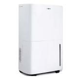 150 Pt Dehumidifier with Pump, White