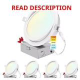 6-in Gimbal LED Recessed Light Kit