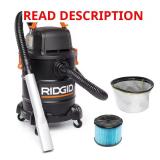 RIDGID 5-Gal Ash Canister Shop Vac Filter