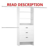 54 in. W-96 in. W Reach-In Closet System