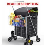 Space Stairs Shopping Cart with Wheels
