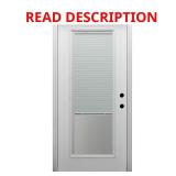 36x80 Internal Blinds Front Door