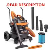 RIDGID 16 Gal 7.0 HP NXT Shop Vac + Cart