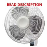 Hampton Bay 16 inch Wall Mount Fan