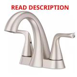 Willa 4-in Centerset 2-Handle Faucet