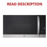 LG 1.7 cu ft 1000W OTR Microwave