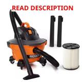 RIDGID 6 Gal 3.5 HP NXT Shop Vac