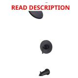 Oswell 1-Handle Tub/Shower Faucet Matte Black **M