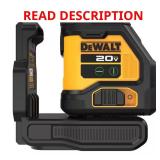 DEWALT 20V Cross Line Laser Level