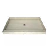 Redi Base 60x32 Alcove Shower Pan Chrome