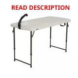 4 ft Adjustable Folding Fish Cleaning Table