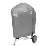 22 in. Charcoal Grill Cover in Gray