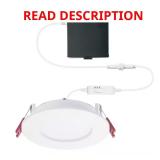Commercial Electric 4 in. LED Slim Canless