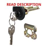 Aged Bronze Kwikset Rim Cylinder
