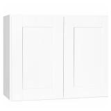 Shaker Wall Cabinet, Satin White