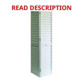 24x80 in. PVC Bi-Fold Door (White)