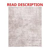 Spirit 4 ft. x 6 ft. Taupe/Ivory Marble Rug