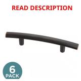 6-Pack Arched 3 in. Cabinet Drawer Bar Pulls