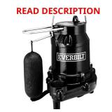 3/4HP Cast Iron Sump Pump