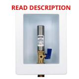1/2 in. Brass Ice Maker Outlet Box
