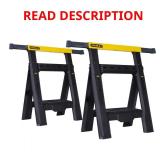 32 in. 2-Way Folding Sawhorse (2-Pack)